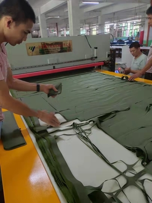 MultiLayers Fabric And Textiles Die Cutting Machine High Speed