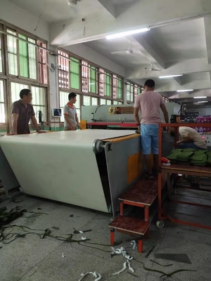 MultiLayers Fabric And Textiles Die Cutting Machine High Speed